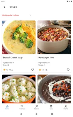 Easy Recipes android App screenshot 10