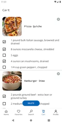 Easy Recipes android App screenshot 13