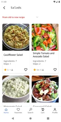 Easy Recipes android App screenshot 16