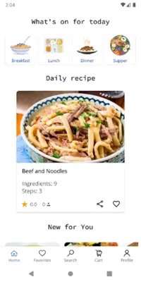 Easy Recipes android App screenshot 17