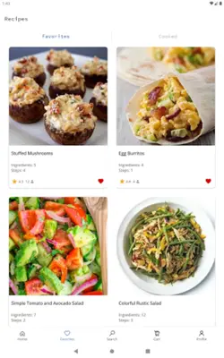 Easy Recipes android App screenshot 2