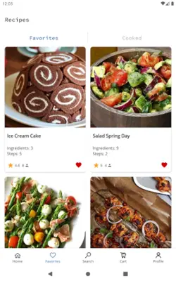 Easy Recipes android App screenshot 8